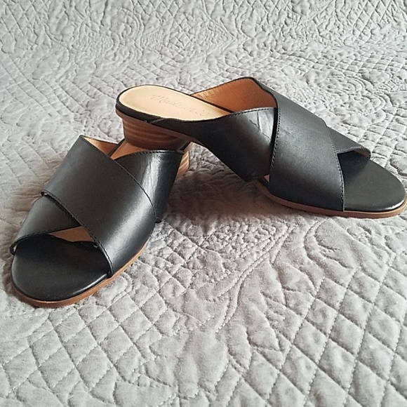 Madewell Shoes - NWOT-Madewell The Ruthie Crisscross Mule- Leather